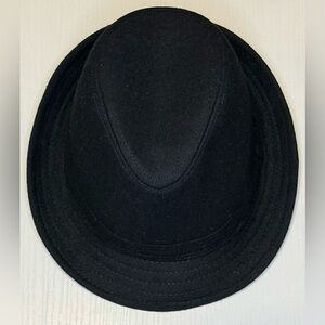 Classic Black Fedora Hat